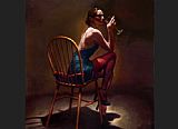 Unknown Sitting Pretty by Hamish Blakely painting